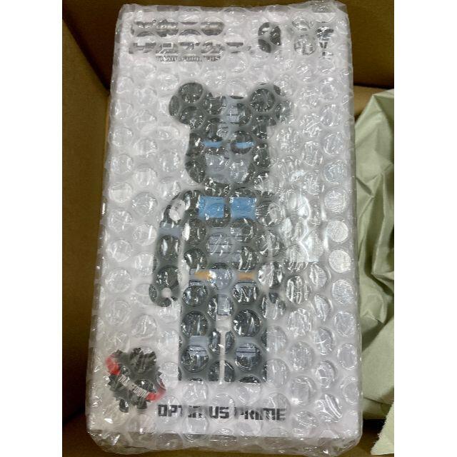 BAPE TRANSFORMERS BE@RBRICK 200% BLACK 1