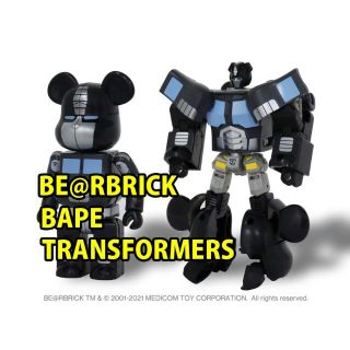 メディコムトイ(MEDICOM TOY)のBAPE TRANSFORMERS BE@RBRICK 200% BLACK(その他)