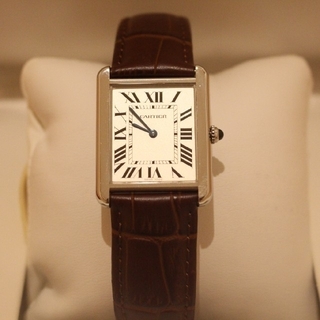 カルティエ(Cartier)のカルティエタンクソロLM　美品(腕時計(アナログ))