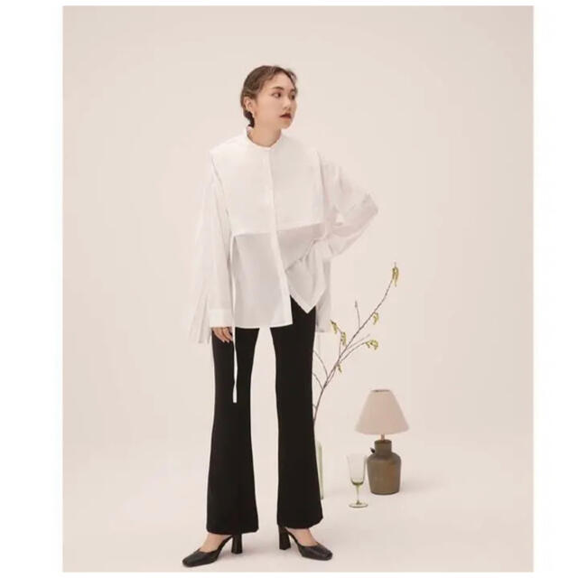 randeboo pleats cape shirt 2