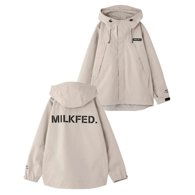 MILKFED.(ミルクフェド)のBACK LOGO MOUNTAIN PARKA レディースのジャケット/アウター(その他)の商品写真