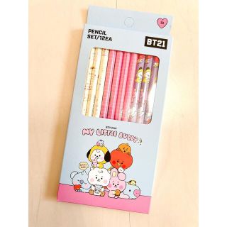 ボウダンショウネンダン(防弾少年団(BTS))のBTS BT21 鉛筆 マイリトルバディー 12本セット(キャラクターグッズ)