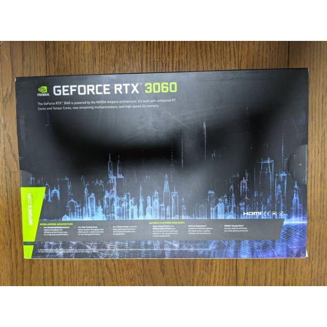 新品 NVIDIA GeForce GG-RTX3060-E12GB/OC/DF