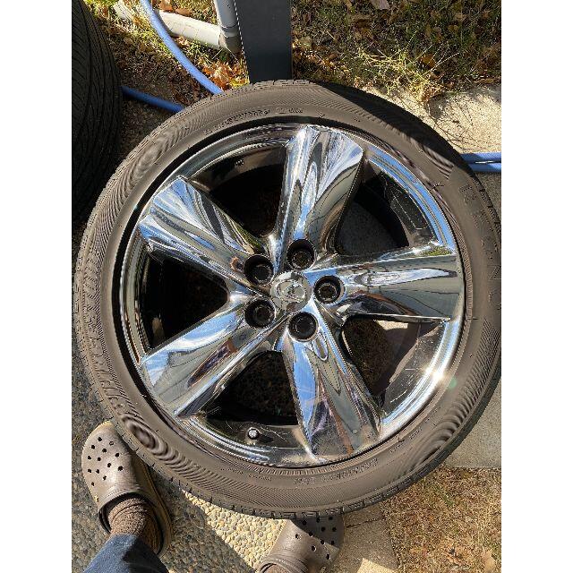 レクサス/LS460/600h/純正メッキアルミホイール・タイヤセットの レクサス/LS460/600h/純正メッキアルミホイール・タイヤセットの