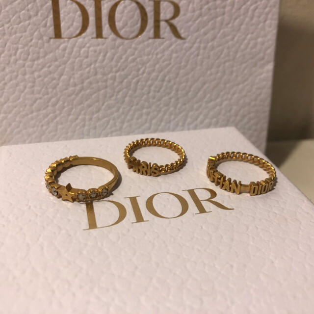 DIOR　ディオール　リング　指輪