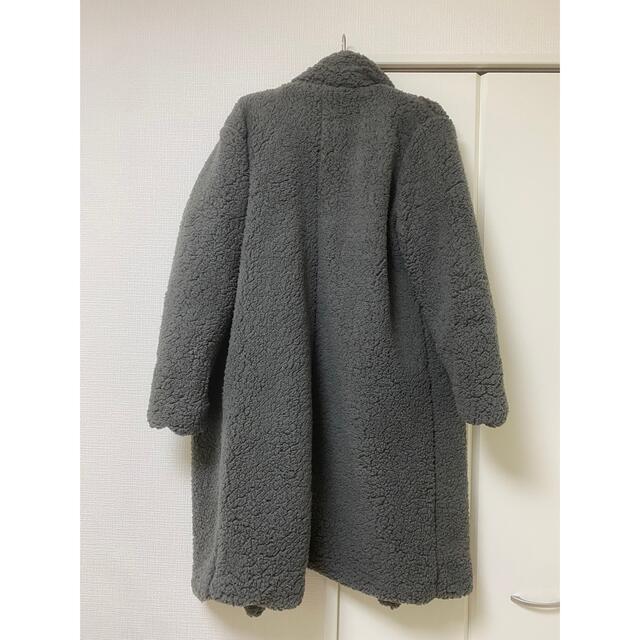 ふわふわ　モコモコ　ロングコート　3XL レディースのジャケット/アウター(ロングコート)の商品写真
