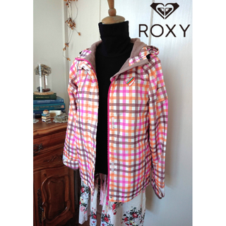 ロキシー(Roxy)の一斉値下げ★自宅保管品  ROXY　フード付きブルゾン Lサイズ　秋冬(ブルゾン)