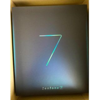 ゼンフォン(ZenFone)の【新品】ZenFone7 5G 8/128GB ZS670KS パステルホワイト(スマートフォン本体)