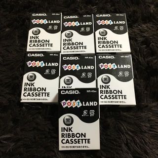 カシオ(CASIO)のカシオ　ポストランド　インクリボン　黒(オフィス用品一般)