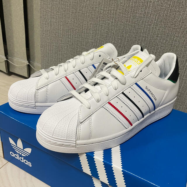 メンズadidas スーパースター ホワイト 28cm