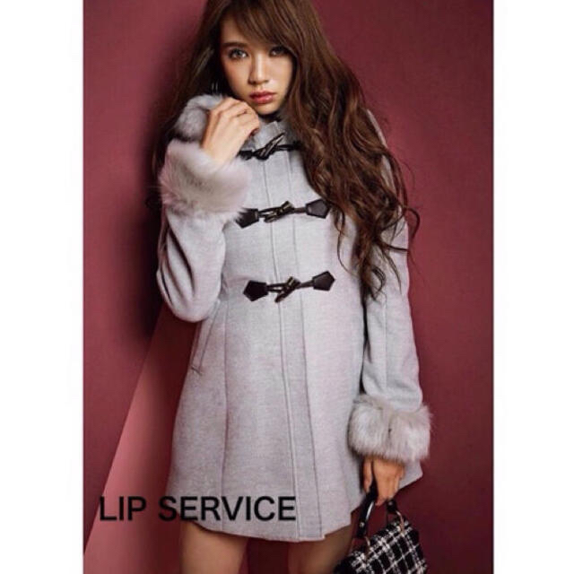 LIP SERVICE(リップサービス)のリップサービス　ダッフルコート　クリーニング済　 レディースのジャケット/アウター(ダッフルコート)の商品写真