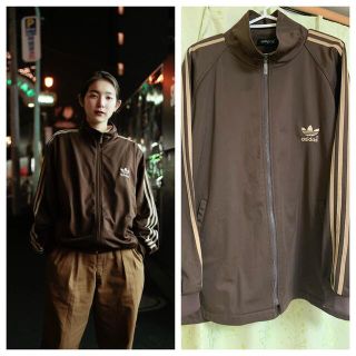 【サイズL〜XL相当】70s adidas トラックジャケット　在原みゆ紀