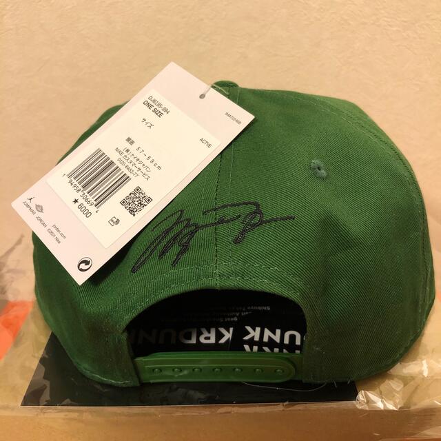 NIKE(ナイキ)のNike Jordan Off-White Cap Green メンズの帽子(キャップ)の商品写真