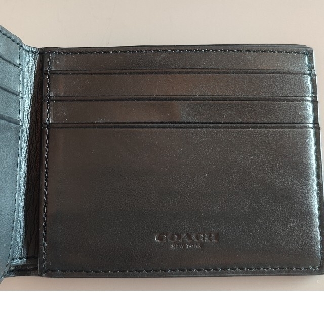 COACH(コーチ)の【Xmas】コーチ/COACHカラー二つ折り財布スモールサイズ メンズのファッション小物(折り財布)の商品写真
