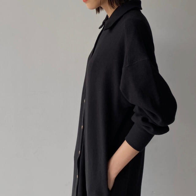 TODAYFUL(トゥデイフル)のla peau de gem×willfully thermal shirtOP レディースのワンピース(ロングワンピース/マキシワンピース)の商品写真