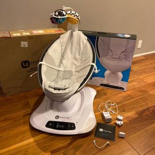 4moms - ママルー 電動バウンサー 4moms mamaroo 4 classic グレーの