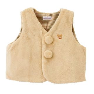 新品♡ミキハウスファースト　リバーシブルベスト　60-70