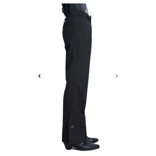 CORNERSTONE 21aw SIDE BUTTON TROUSERS