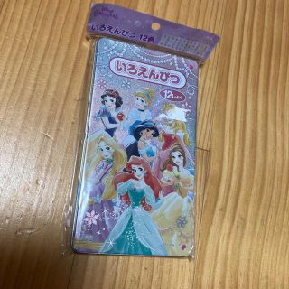 ディズニー(Disney)の新品未使用　サンスター　プリンセス　色鉛筆12色(色鉛筆)