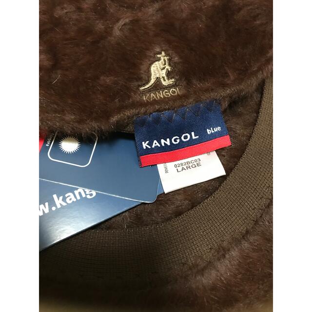 KANGOL(カンゴール)の最終値下げ　新品　未使用　KANGOL Furgora 504 ブラウン レディースの帽子(ハンチング/ベレー帽)の商品写真