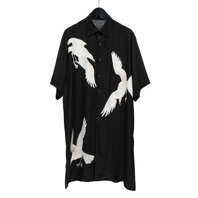 yohji yamamoto pourhomme カラス シャツ ヨウジヤマモト