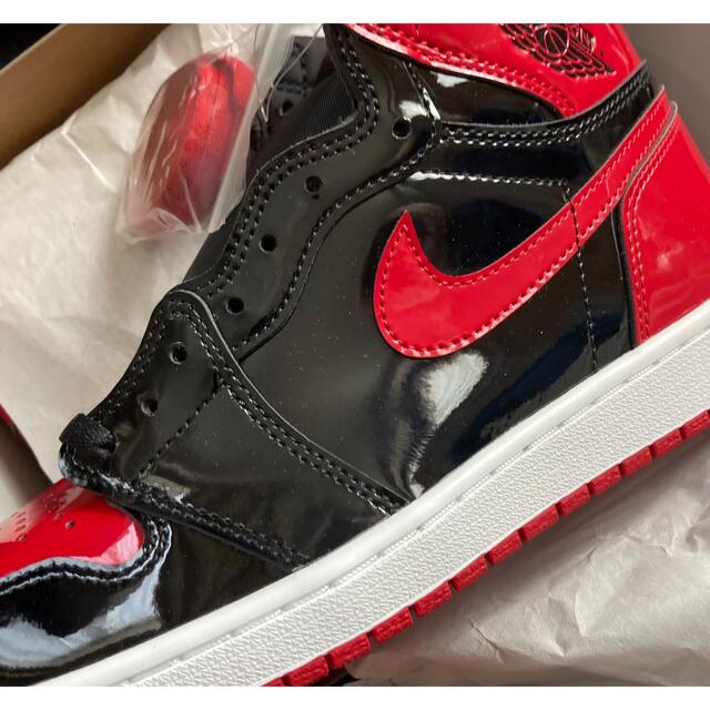 NIKE AIR JORDAN1 HIGH Patent Bred