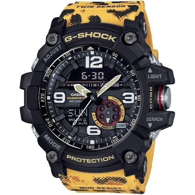 −10〜60℃ワールドタイムCASIO G-SHOCK×WILDLIFE GG-1000WLP-1AJR