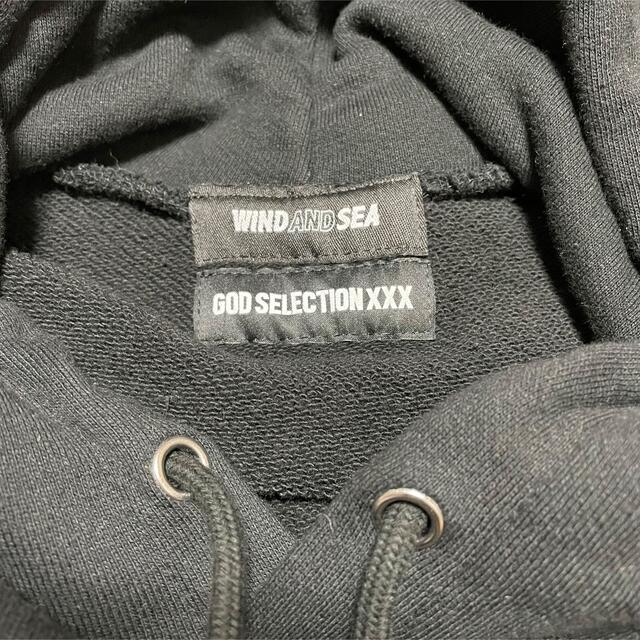 WIND AND SEA × GOD SELECTION パーカー