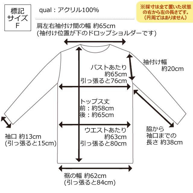 SM2(サマンサモスモス)の送込 ギリギリまでお値下げ　中古SM2 ドロショルゆったりセータ F レタパ レディースのトップス(ニット/セーター)の商品写真