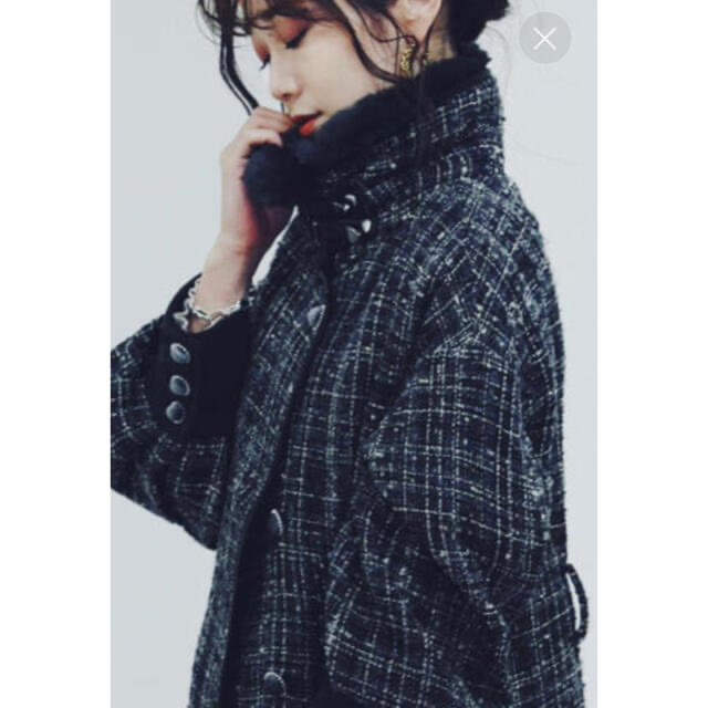 【お値下げ】yukkoさんコラボ　KOH.styleコート　 レディースのジャケット/アウター(ロングコート)の商品写真
