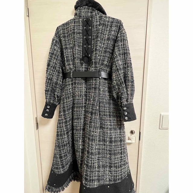 【お値下げ】yukkoさんコラボ　KOH.styleコート　 レディースのジャケット/アウター(ロングコート)の商品写真