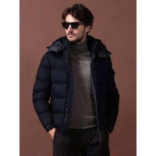 モンクレール(MONCLER)の（値下げ）モンクモンクレール MONCLER ダウンジャケット ウール パーカー(ダウンジャケット)