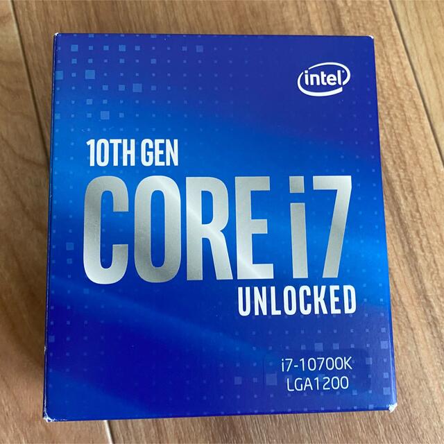 【動作未確認】Intel Core i7 10700K