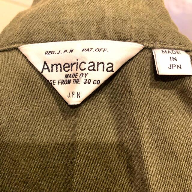 AMERICANA(アメリカーナ)のAmericana アメリカーナ　ミリタリージャケット レディースのジャケット/アウター(ミリタリージャケット)の商品写真