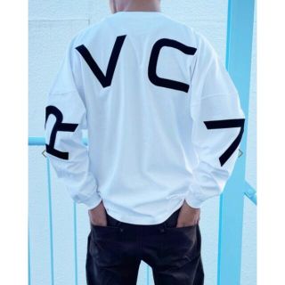 ルーカ(RVCA)の新品未使用☆白ロンT☆RVCA xAZUL BY MOUSSY☆ルーカ☆アズール(Tシャツ/カットソー(七分/長袖))