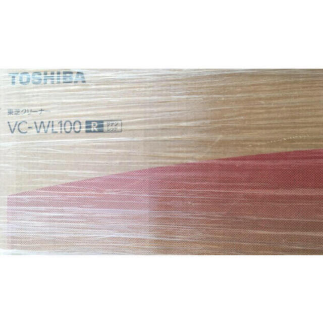 東芝(トウシバ)の★新品★東芝 VC-WL100(R) 2in1コードレスクリーナー サテンレッド スマホ/家電/カメラの生活家電(掃除機)の商品写真