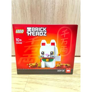 レゴ(Lego)のレゴ (LEGO)　ブリックヘッズ　招き猫　ラッキーキャット　40436(置物)