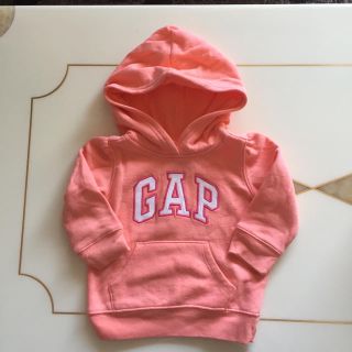 ベビーギャップ(babyGAP)のGAP裏起毛パーカー☆70-80センチ(トレーナー)