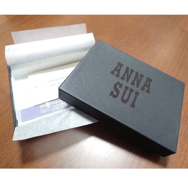 ANNA SUI(アナスイ)のANNA SUI アナスイ パスケース 定期入れ イエロー レディースのファッション小物(パスケース/IDカードホルダー)の商品写真