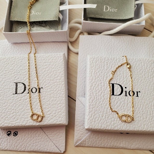 Diorネックレス ブレスレットセット!早い者勝ち! | フリマアプリ ラクマ