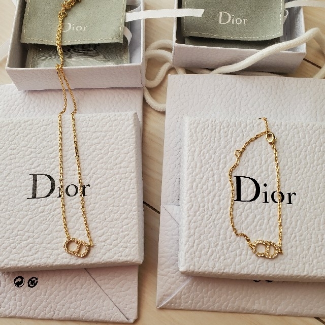 DIOR ブレスレット　ネックレスセット