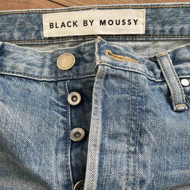 BLACK by moussy(ブラックバイマウジー)のBLACK BY MOUSSY デニム レディースのパンツ(デニム/ジーンズ)の商品写真