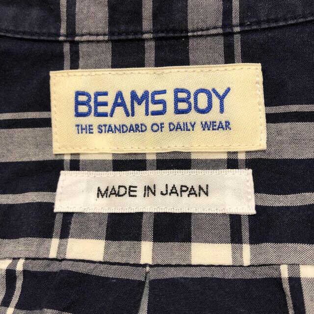BEAMS BOY(ビームスボーイ)のビームスボーイ　チェックシャツ　ボタンダウン レディースのトップス(シャツ/ブラウス(長袖/七分))の商品写真