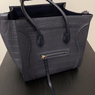 セリーヌ(celine)の【cp様専用 】CELINE セリーヌ ラゲージ  ファントム ネイビー(トートバッグ)