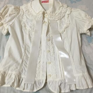 アンジェリックプリティー(Angelic Pretty)のアンプリ♡ブラウス(シャツ/ブラウス(半袖/袖なし))