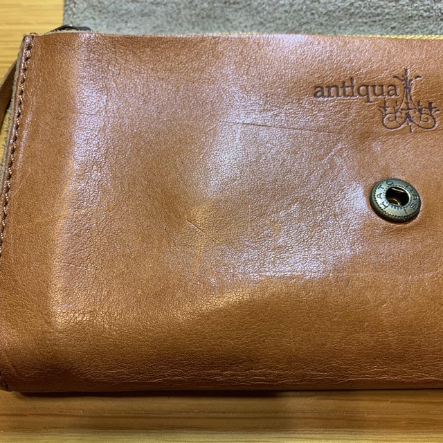 antiqua(アンティカ)のアンティカ　ハラコ長財布 メンズのファッション小物(長財布)の商品写真