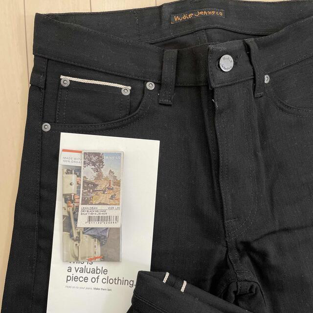 Nudie Jeans - Lean Dean Dry Black Selvage (W28 L30)の通販 by