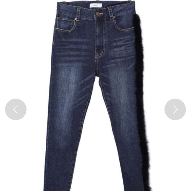 Ameri VINTAGE - FUR DOCKING SKINNY DENIMの通販 by piano's shop