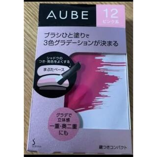 オーブクチュール(AUBE couture)のオーブ　ひと塗りアイシャドウ　ピンク12(アイシャドウ)