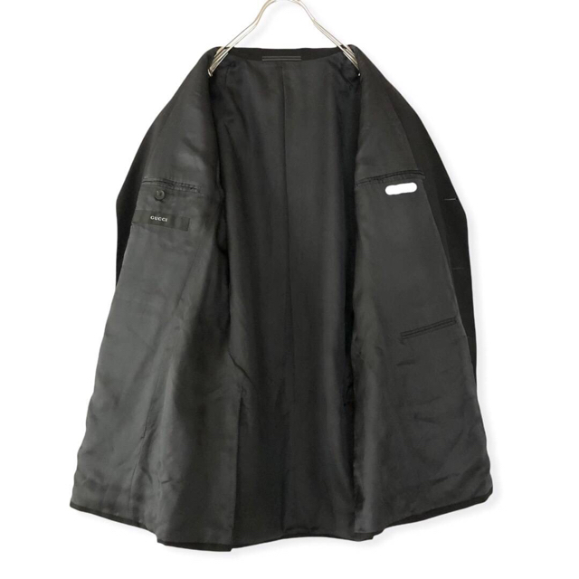 Gucci(グッチ)のGUCCI グッチ テーラードジャケット メンズ ブラック系 メンズのジャケット/アウター(テーラードジャケット)の商品写真